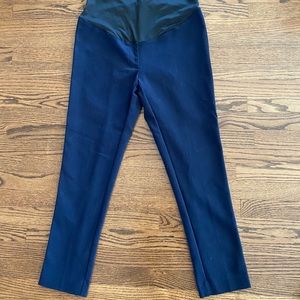 6P Loft Maternity skinny ankle pants
